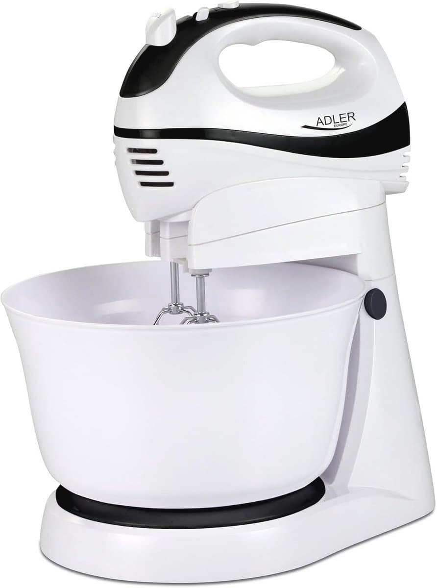 Handmixer met Kom - 300 W - Vijf Snelheden voor Perfecte Resultaten — afbeelding 1
