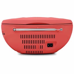 TechniSat VIOLA CD-1 - draagbare stereo cd-speler, Boombox met praktische draaggreep (radio voor kinderen, FM-radiotuner, Bluetooth-ontvangst, 2 x 1 W RMS-vermogen, net- en batterijvoeding) Rood — thumbnail 5