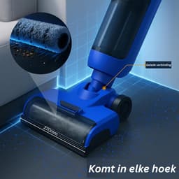 Sommertal W2 snoerloze stofzuiger | nat-droog stofzuiger | snoerloze stofzuiger | stofwisser | 0,5 uur looptijd | accessoires HEPA-filter, oplaadstation — thumbnail 3