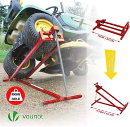 Telescopische Grasmaaier Lifter - Hefinrichting tot 400 kg voor Tuinonderhoud — thumbnail 2