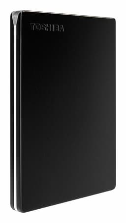 External Hard Drive Toshiba CANVIO SLIM Black 2 TB — thumbnail 1