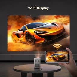Byintek SKY X15 - LCD Projector - Draagbaar - Android 11.0 - Elektronische Focus - 250 ANSI Lumen - 200” Beeldformaat - 3W Stereo Geluid — thumbnail 3