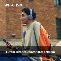 SONY WH-CH520 On-ear Draadloze hoofdtelefoon Geel — thumbnail 5