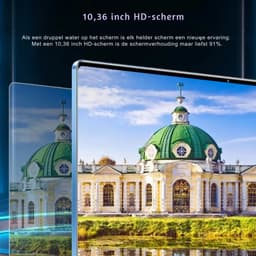 2025 5G Nieuwe 10,36-Inch Tablet Android 16GB RAM 1TB ROM Android 12000mAh Batterij 16MP 32MP 10-Core Dual SIM Netwerk Bluetooth - Zilver — thumbnail 5