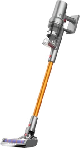 Handstofzuiger met Steel - Draadloze Steelstofzuiger - Draadloze stofzuiger - 27000PA - 240V - Gouden - Afneembare Kruimelzuiger - Zakloze stofzuiger — thumbnail 1