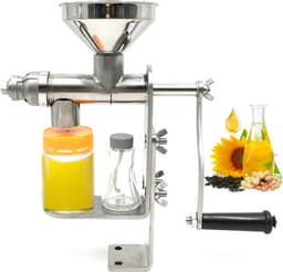 Handmatige oliepersmachine Olie-extractor Handpers Moeren Zaad Keukengereedschap Aan — thumbnail 1