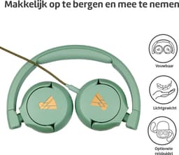 POGS - The Elephant 2 - Bedrade on-ear kinder koptelefoon - Veilige volumebegrenzing - Duurzaam - rGroen — thumbnail 3