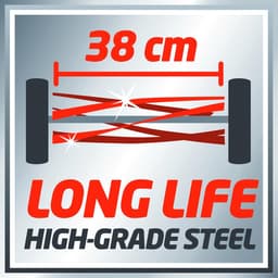 Handgrasmaaier 38 cm - Contactloze Snijtechniek en Ergonomisch Ontwerp — thumbnail 4