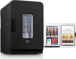 Equivera Mini Fridge for Drinks - Kleine Koelkast - Mini Koelkasten - Minibar - Mini Fridge - Mini Koelkast - Mini Koelkastje - Must have voor in Huis! — thumbnail 1