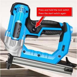 Elektrisch schiethamer - 2300W spijkerpistool - 6 snelheden - Voor houtbewerking en beton — thumbnail 3