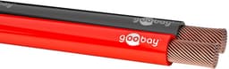 Goobay Luidsprekerkabel 25 m rood-zwart, 2 x 2,5 mm² OFC-koper met polariteitsmarkering, flexibele PVC-mantel, voor hifi-systemen en luidsprekers — thumbnail 5