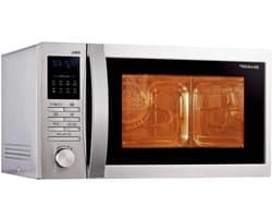 Magnetronoven - Solo magnetron - Snel eten bereiden - Met grillfunctie - 25 liter - Zilverkleurig