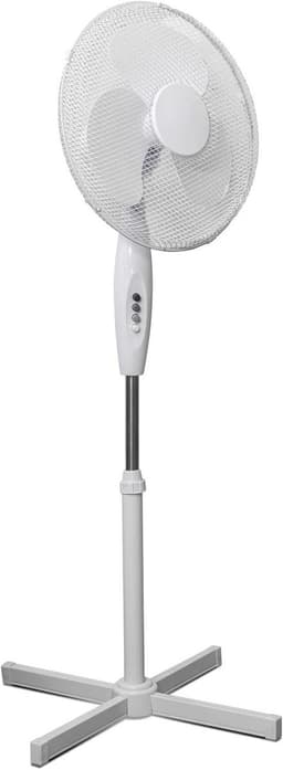 Staande Ventilator - Vloerventilator Tafelventilator - Ruimte Koelen - Oscillerende Functie - 16 inch - Rood — thumbnail 1