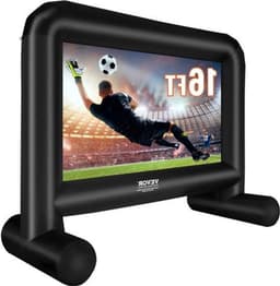 Beamer Scherm - Projector Scherm - Projector Screen - Projector Scherm voor Beamer - Projector Doek - Home Cinema Thuisbioscoop - Draagbare Beamer - Outdoor Projectie - 16ft — thumbnail 1