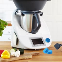 Keukenmachine Schakelaarhoes - Beschermhoes Knoppen - Apparaat Beschermen - Duurzaam Siliconen Materiaal - 315 Inch Diameter - Blauw — thumbnail 2