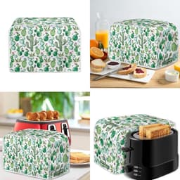 Keukenmachine Hoezen - Apparaatbeschermers - Keuken Organisatie - Uniek Grafisch Ontwerp - Meerdere Maten - Tropische Cactus — thumbnail 3