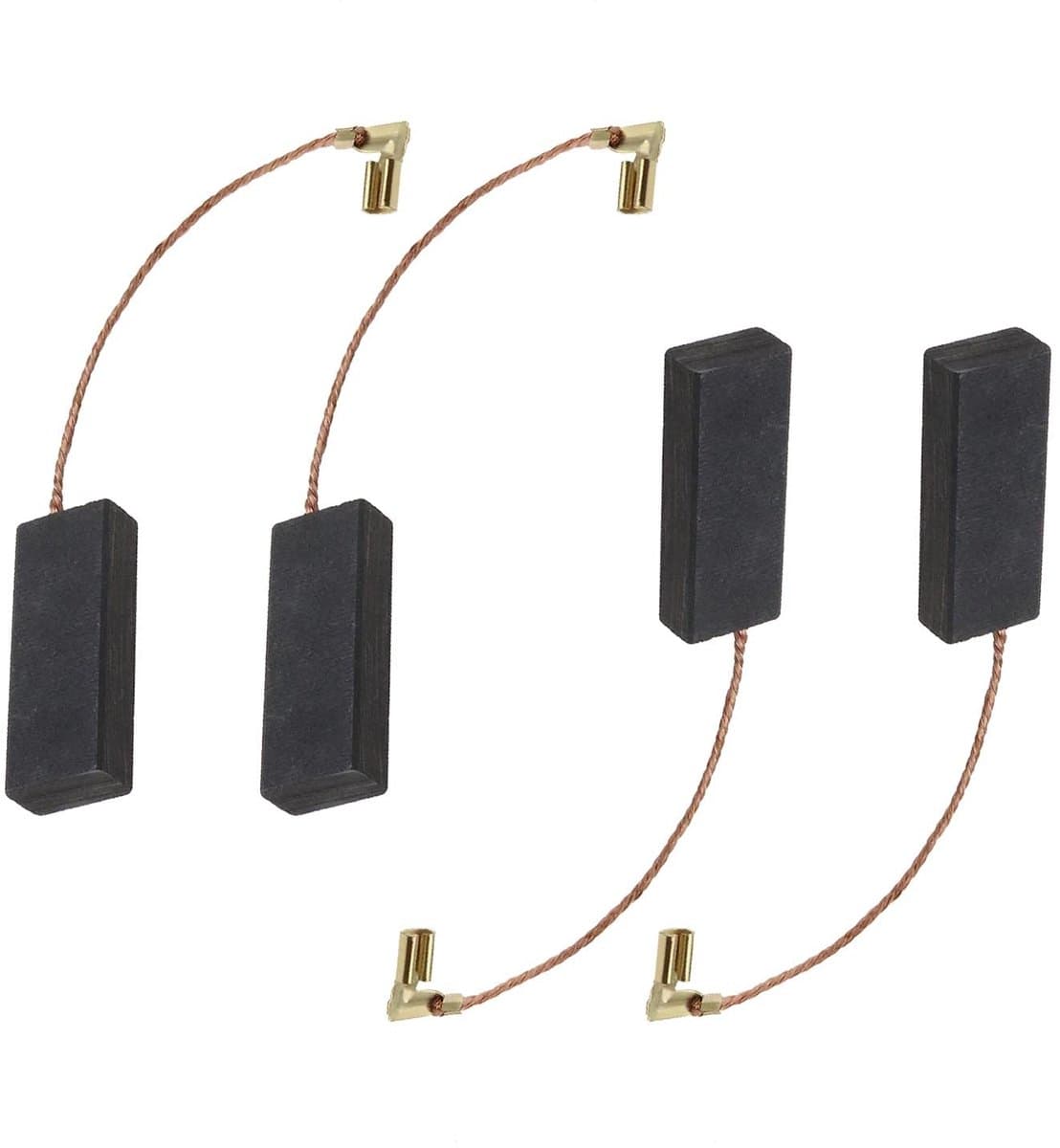 Dailygoods- Koolborstels 2 Pairs - Vervanging voor Grasmaaier - 29x11.2x6.2mm - Compatibel met Flymo/Dewalt - Hoge sterkte - Lange levensduur - Koolborstel — afbeelding 1