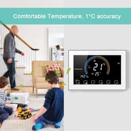 Slimme WiFi Thermostaat Programmeerbaar met Vochtigheid en UV-index — thumbnail 4