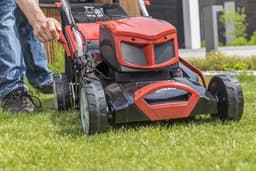 Elektrische Grasmaaier - Accu maaier Grasmaaier - Gazon Onderhouden - 42cm Snijbreedte - 60 Liter - Zwart — thumbnail 4