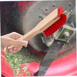 Grasmaaier Schraper - Reinigingsgereedschap Tuin - Gazononderhoud Reinigen - Geïntegreerde Borstel Schraper - 32 cm Lengte - Meerkleurig — thumbnail 4