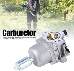 SnelShoppen - Carburetor Vervanging voor Grasmaaier, Nikki 697203 en Briggs Straton 795873, Hoogwaardige Metaal, Tuinaccessoires, Duurzaam en Betrouwb — thumbnail 3