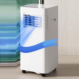 Mobiele Airco 7000 BTU – 3-in-1 met Afvoerslang, Raamafdichting en Afstandsbediening – Tot 28 m² — thumbnail 3