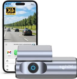Dashcam 4K - Auto Camera - Veilig Rijden - 123° Groothoeklens - 2160P Resolutie - Zwart — thumbnail 1