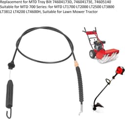 SnelShoppen - Cover Koppelingskabel Geschikt voor MTD 700 Serie Grasmaaier Tractors, Vervangingsonderdeel 74604173D 74604173E 74605140 — thumbnail 2