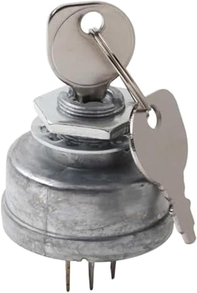 Contactslot Grasmaaier - Startschakelaar Motor - Motor Starten - Snelle Motorstart - 6x4x4cm - Zilver — afbeelding 1