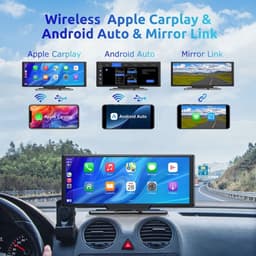 Dashcam - 10.26 Inch Touchscreen - 4K Video - Draadloze Carplay - Android Auto - GPS Navigatie — thumbnail 3