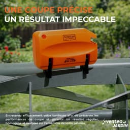 Slijper Rolgrasmaaier - Maaieronderhoud - Gazon Scherp - Universele Compatibiliteit - One Size - Oranje — thumbnail 3