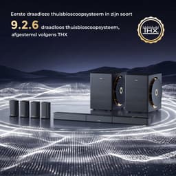 ULTIMEA Skywave X100 Dual - 9.2.6 Soundbar - Zwart — thumbnail 2