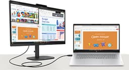 HP OmniBook 3 17-dp0750nbx - Laptop - 17.3 inch - Ryzen 5 - 16GB/512GB - azerty — thumbnail 2