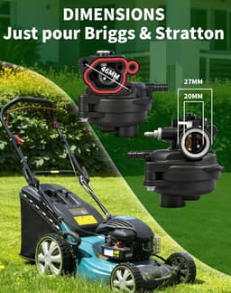 SnelShoppen - Carburetor Grasmaaier 300E 450E 550E 575E 600E - Hoogwaardige Vervangingsonderdelen voor Betrouwbare Prestaties in de Tuin — thumbnail 5