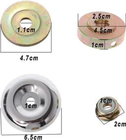 8 STUKS Grasmaaier Versnellingsbak Metalen Universele Bosmaaier Versnellingsbak Adapter met 5 STKS Trimmer Draad voor Strimmer Bosmaaier Trimmers — thumbnail 2