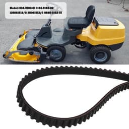 Gekartelde Riem 1248 mm - Compatibel met Stiga Park 220 95 EL QF - Breedte 12 mm - Tandhoogte 8 mm - Aantal Tanden 156 - Isometrisch Zaagtandpatroon - Grasmaaier Riem — thumbnail 2