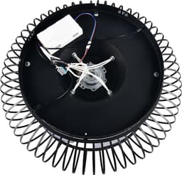 Fantiluxe - Agnes - Plafondventilator met verlichting - Zwart - Ø61cm - Afstandsbediening - Met lamp - Plafond ventilator - Slaapkamer — thumbnail 3