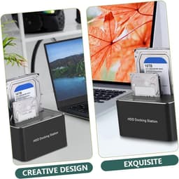 Harde schijf basis - Externe lezer - Data opslag - USB 3.0 poort - Tot 16TB - Zwart — thumbnail 4