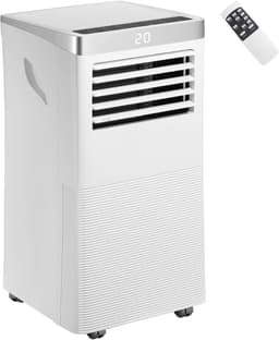 ZMR® Airco zonder Afvoerslang - Airco - Mobiele Airco - Wit - 33cm x 35cm x 70cm — thumbnail 1