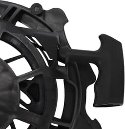 Grasmaaier Pull Starter - Terugspoel Starter - Motor Reparatie - Duurzaam ABS Materiaal - 480 g - Zwart — thumbnail 3