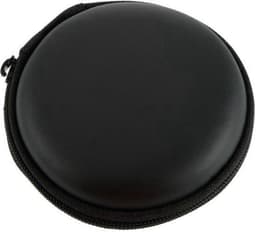 Oortjes hoesje - Opberg doosje - Kabeltasje - Etui oortjes - Oortjes opbergen - Opbergetui - Opbergdoosje - Reistasje - Hardcover - Zwart - Jonyx — thumbnail 2