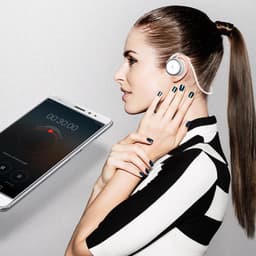 TuseRxln Behind The Head Koptelefoon - Neckband - Draadloos Sportief Zweetbestendig - 1 Stuk - Zwart — thumbnail 1