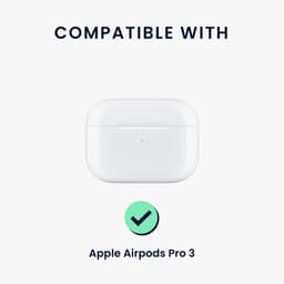 kwmobile In-Ear Oordopjes Case voor Apple Airpods Pro 3 Case met Karabijnhaak - Headphones Case - Earphones Cover Etui - Kat en sjaal design — thumbnail 5