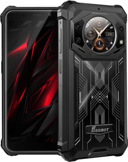 FOSSiBOT F101 Pro Robuuste Smartphone - Dual SIM - 8 GB RAM - 128 GB ROM - 10600mAh - 5,45 inch HD+ IPS Scherm - IP68 Waterdicht Telefoon - GPS,NFC,OTG -zwart — thumbnail 1