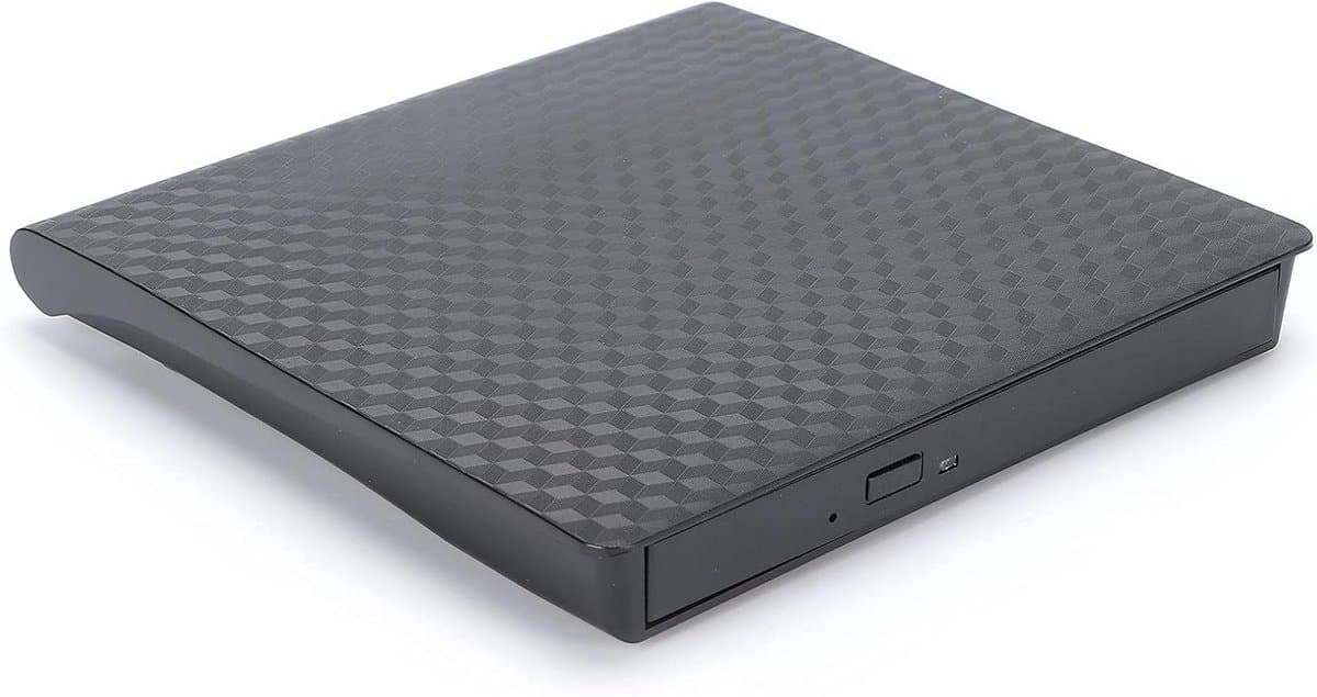 Externe DVD Brander - CD/DVD Station - Bestanden Archiveren - USB 3.0 Connectie - Draagbaar - Zwart — afbeelding 1