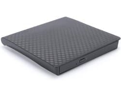 Externe DVD Brander - CD/DVD Station - Bestanden Archiveren - USB 3.0 Connectie - Draagbaar - Zwart