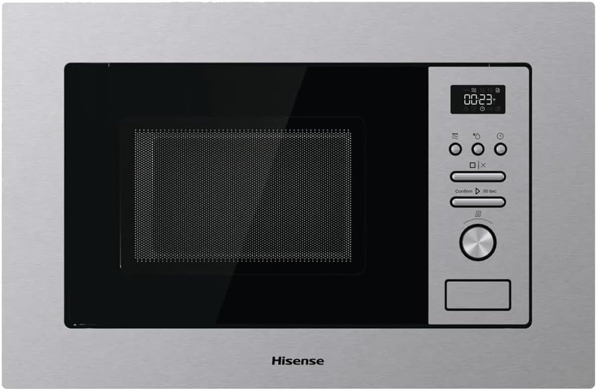 Inbouw Magnetron - Oven Combimagnetron - Snel Eten Bereiden - 15 Voorgeprogrammeerde Programma's - 38.8cm Hoog 59.5cm Breed - Roestvrij Staal — afbeelding 1