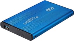 Externe Harde Schijf - Draagbare Opslag - Bestanden Opslaan - Ultra Slank Aluminium - 2 TB - Blauw — thumbnail 5