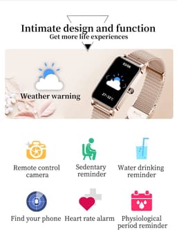 Knobbout Smartwatch met 1.45” (3,7 x 2,5 cm) HD Touchscreen – Hartslag, Bloeddruk, Zuurstofmeting – 12 Sportmodi – IP68 Waterdicht – Compatibel met Android & iOS - Zilver stalen band — thumbnail 2