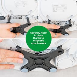 Keukenmachine Glijder - Verplaatsingshulp Keukenapparaat - Keukenapparaat Verplaatsen - Magnetische Bevestiging - 115 x 95 x 6 cm - Zwart — thumbnail 4